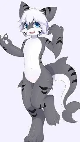 ai character: Tiger shark background