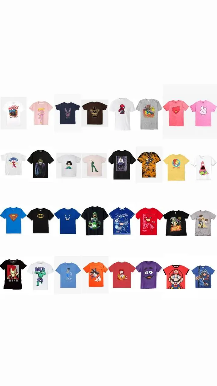 ai character: T shirt 32ndPlays  background