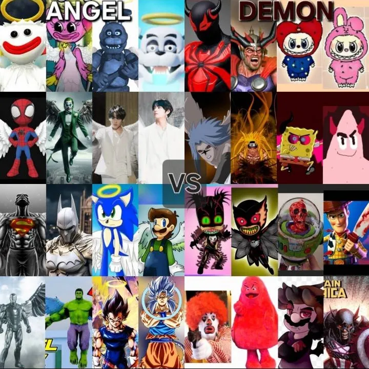 chat with ai character: Angels vs Demons