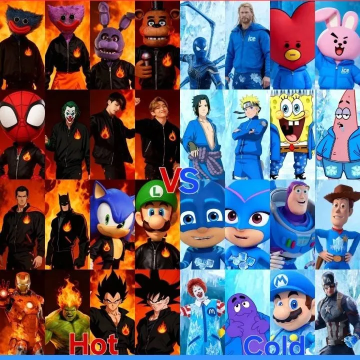 chat with ai character: Hot vs Cold 