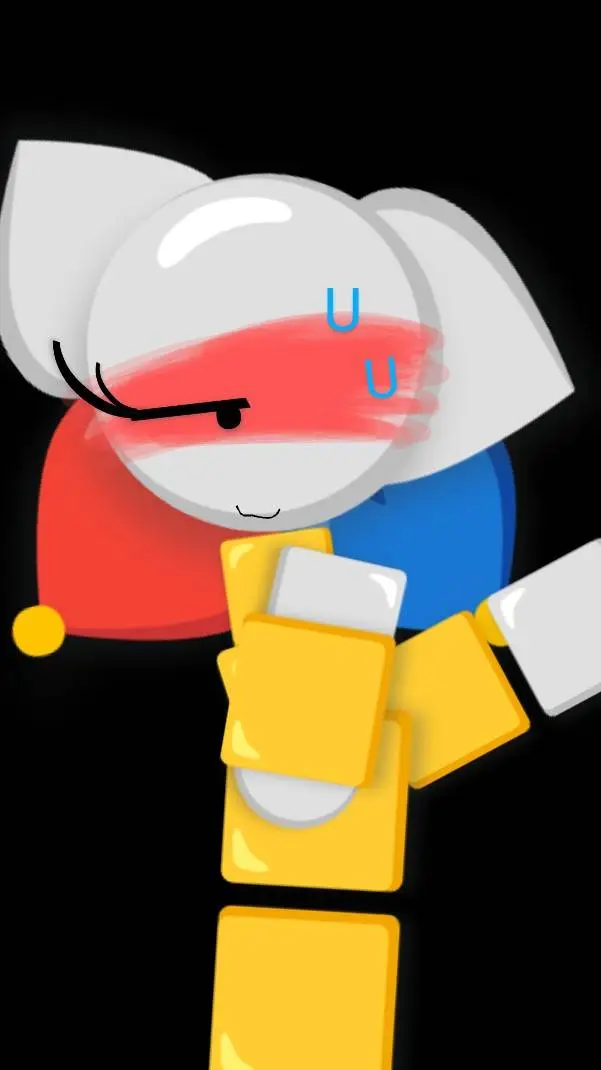 ai character: pomni  background