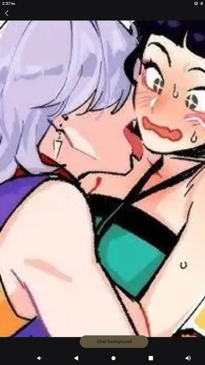 ai character: mystery x Zoey  background