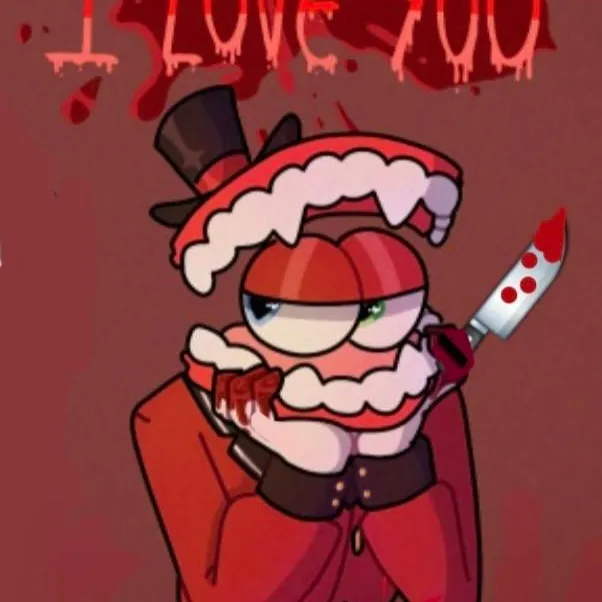 chat with ai character: yandere caine tadc