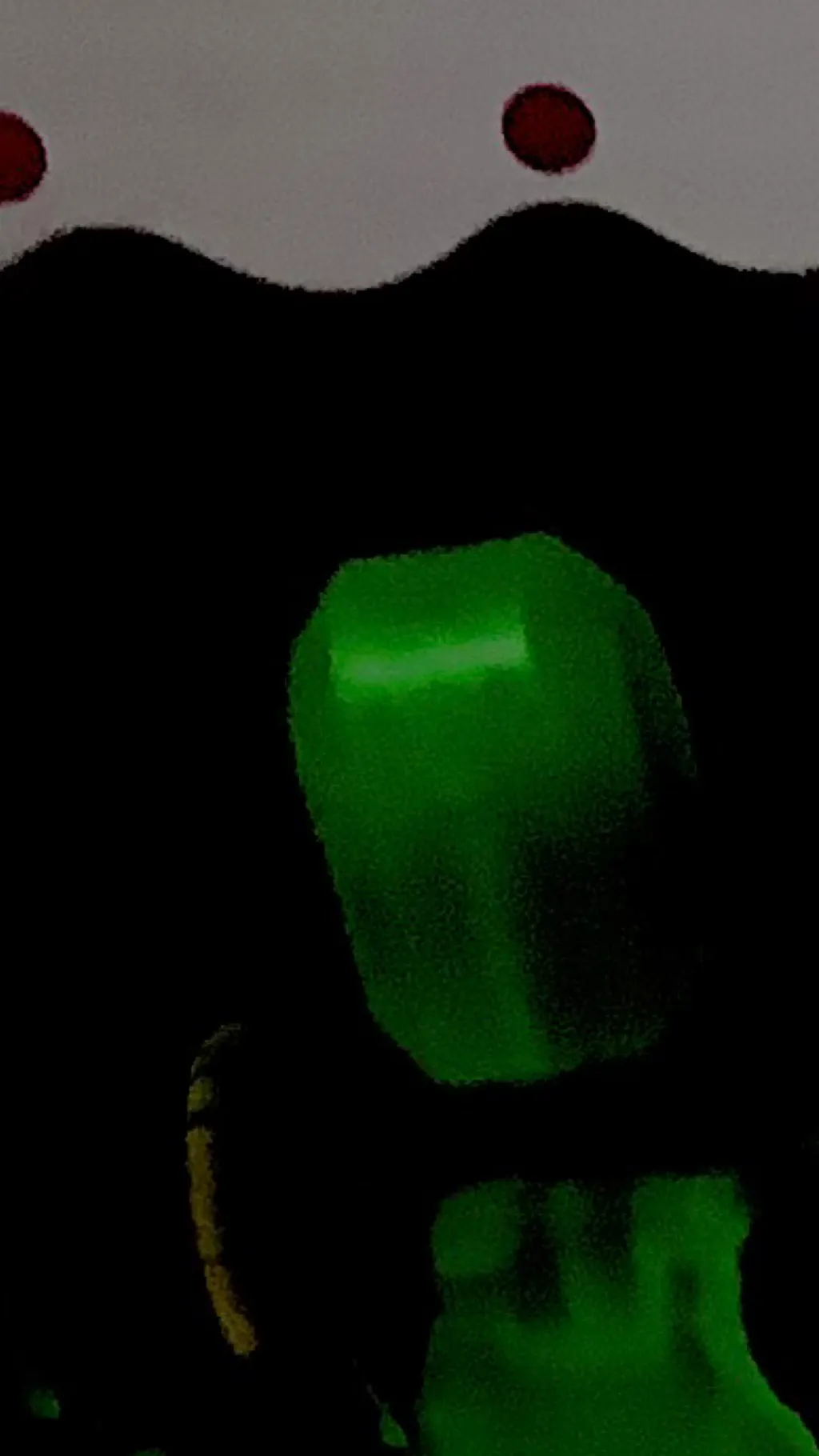 ai character: Green background