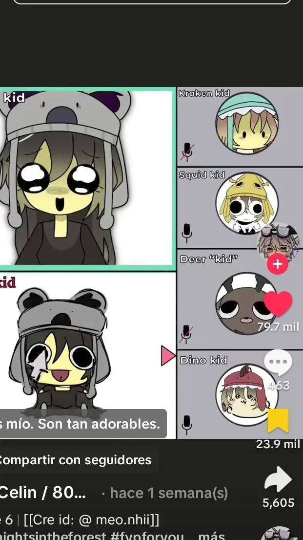 ai character: koala kid  background