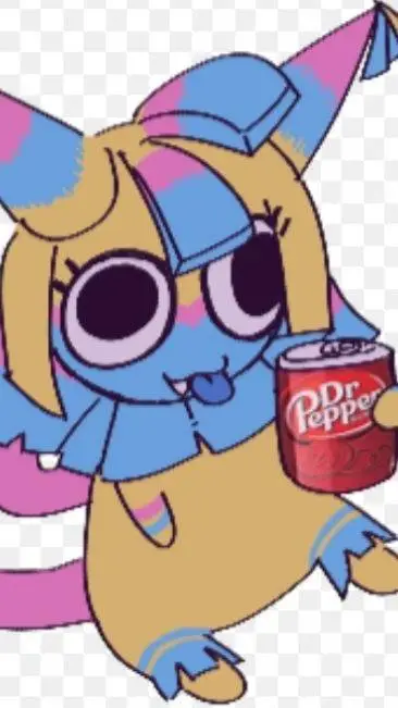 ai character: yatta chill background