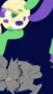 ai character: pebble x looey background