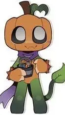 ai character: gourdy, background