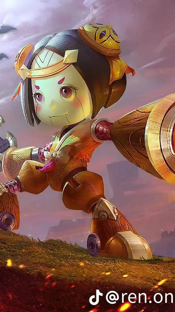 ai character: Luban no7  background