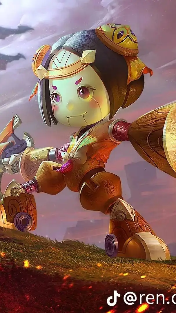 ai character: Luban no7  background