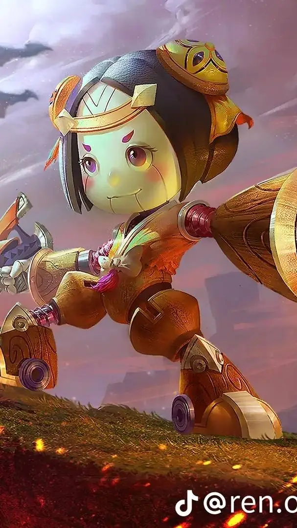ai character: Luban no7  background