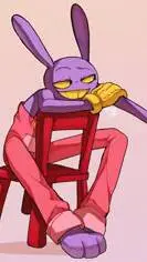 ai character: funnybunny tadc..? background