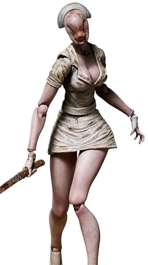 ai character: silent hill nurse background