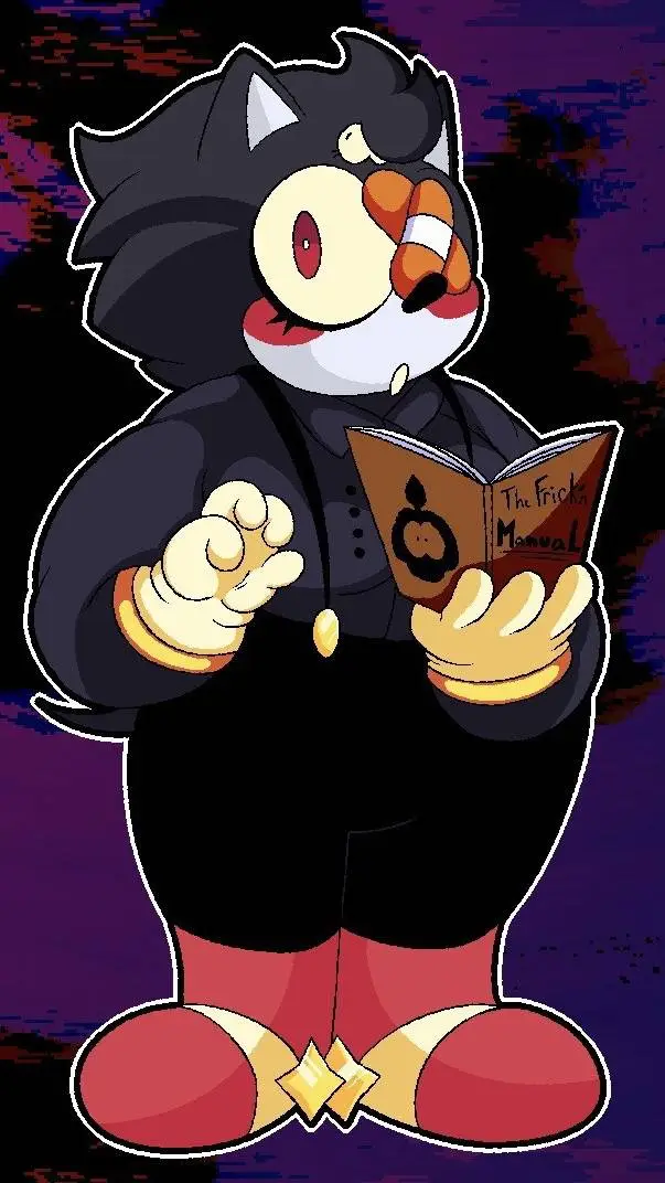 ai character: Lefty Sonic background