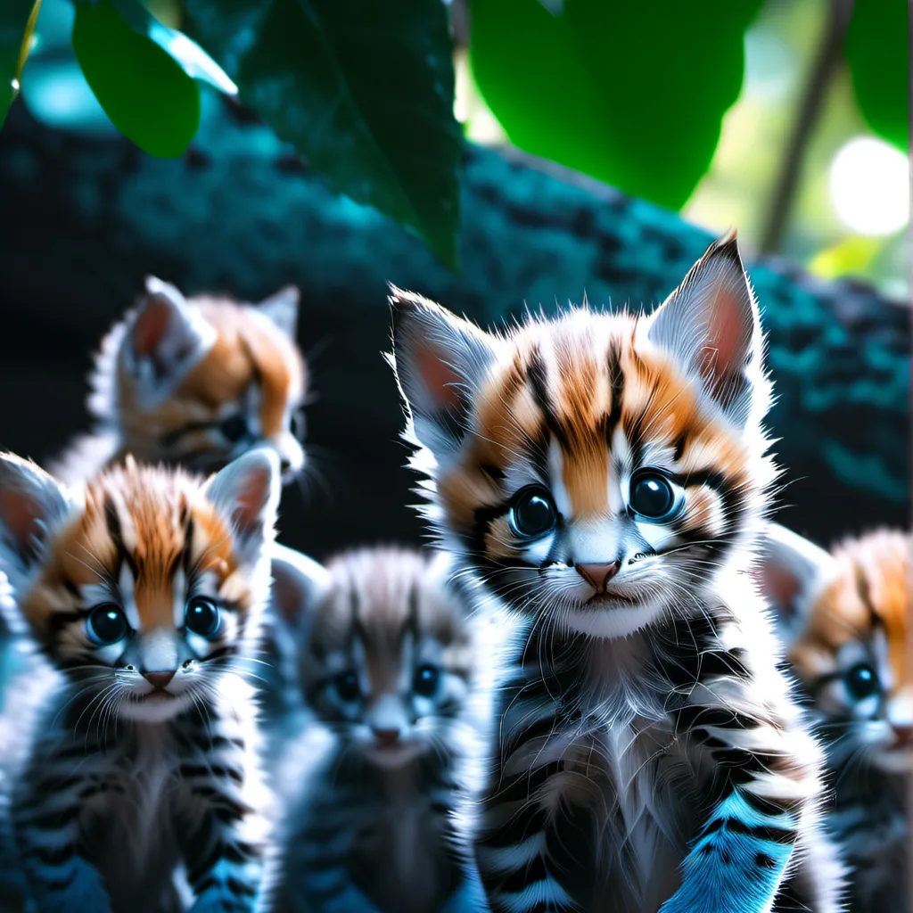 chat with ai character: kitten colony 1!!