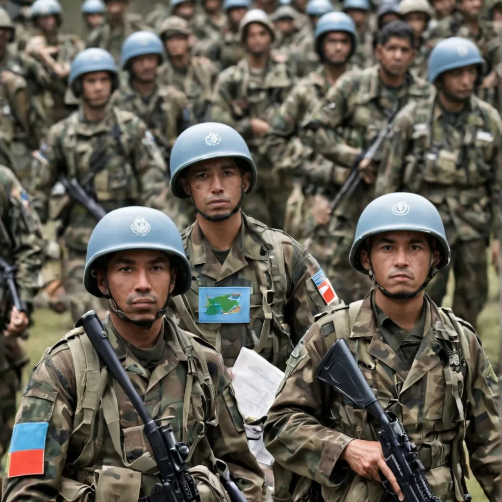 chat with ai character: ejército de ONU 