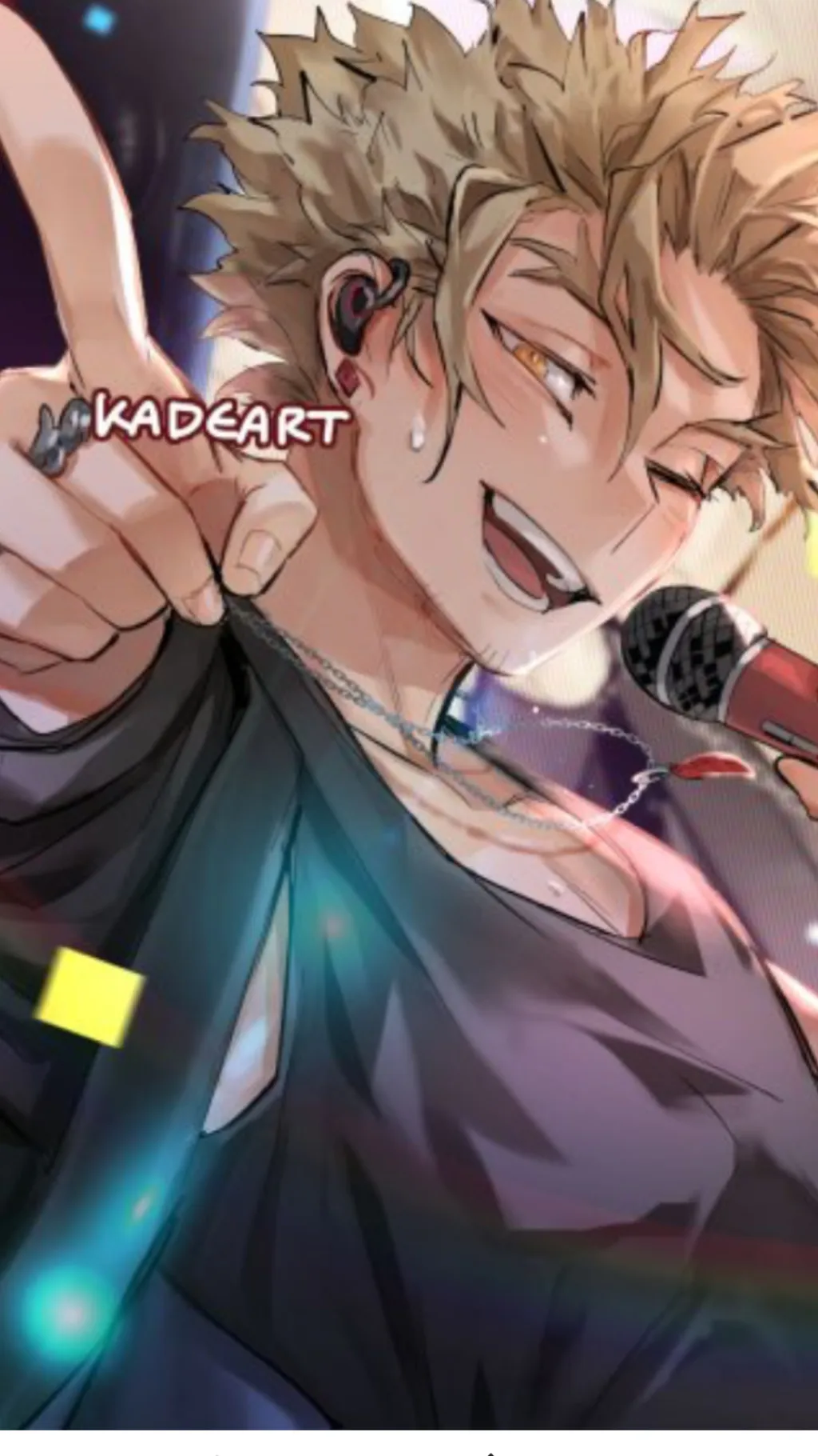 ai character: Singer hawks AU background