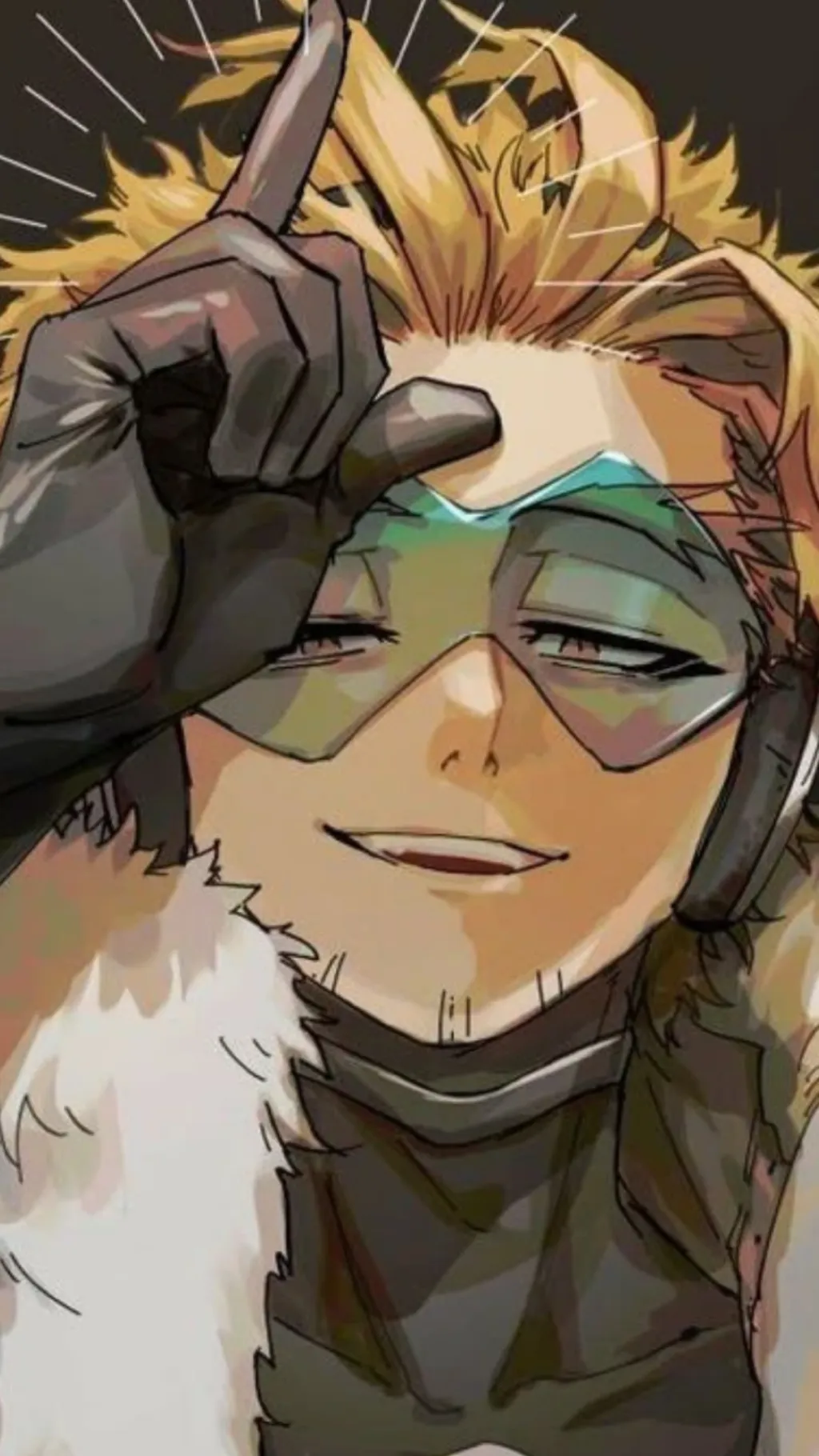 ai character: !•H@WK$•! background