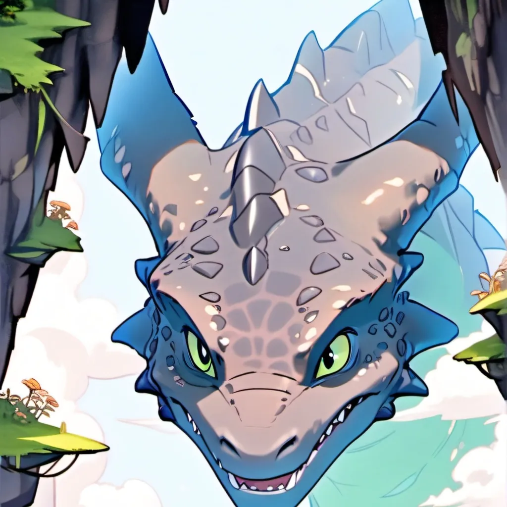 chat with ai character: HTTYD in a cave