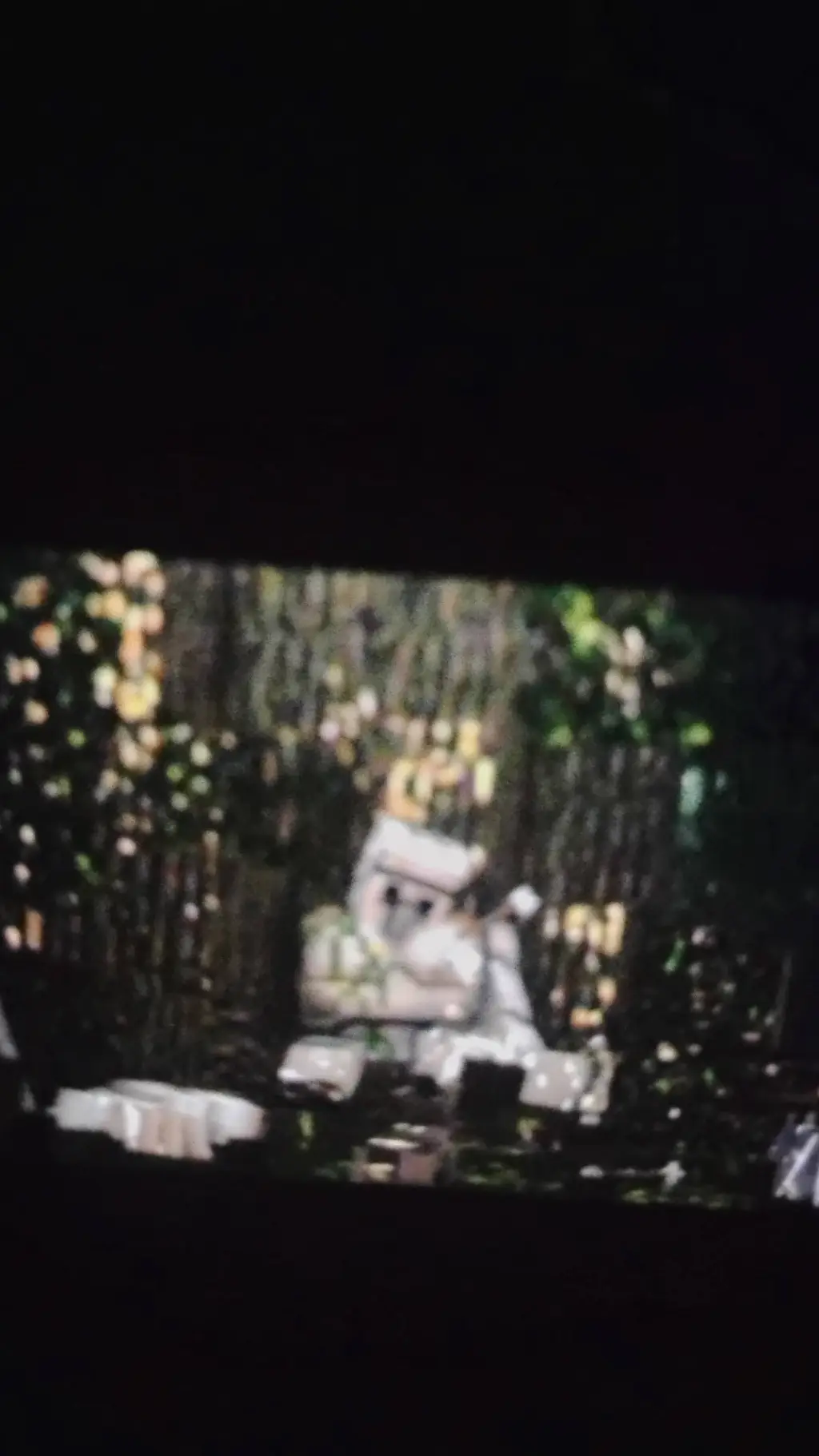 ai character: Broken iron golem background