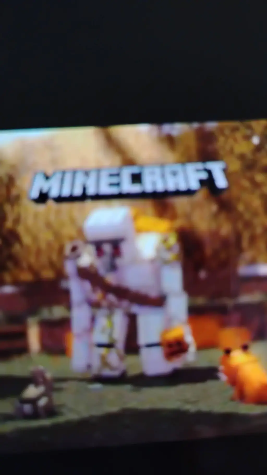 ai character: iron golem background