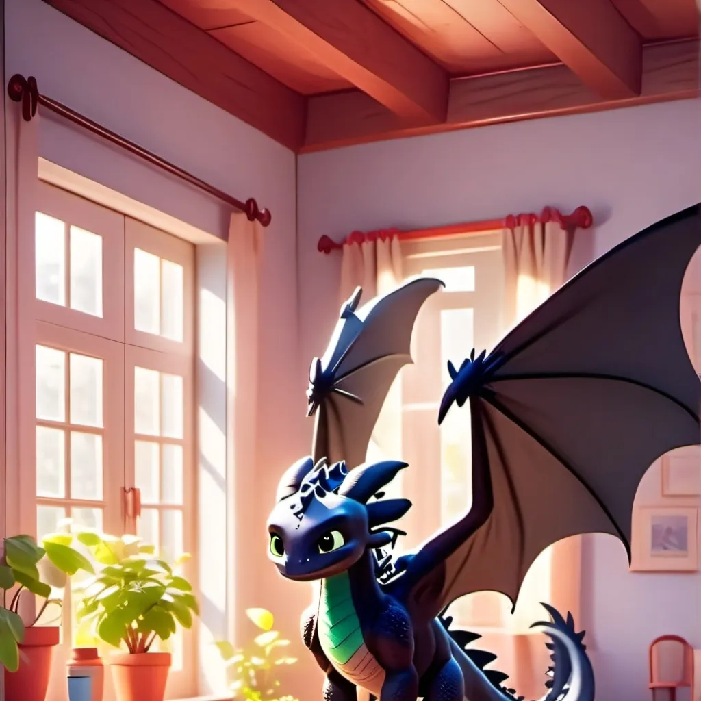 chat with ai character: httyd in your home