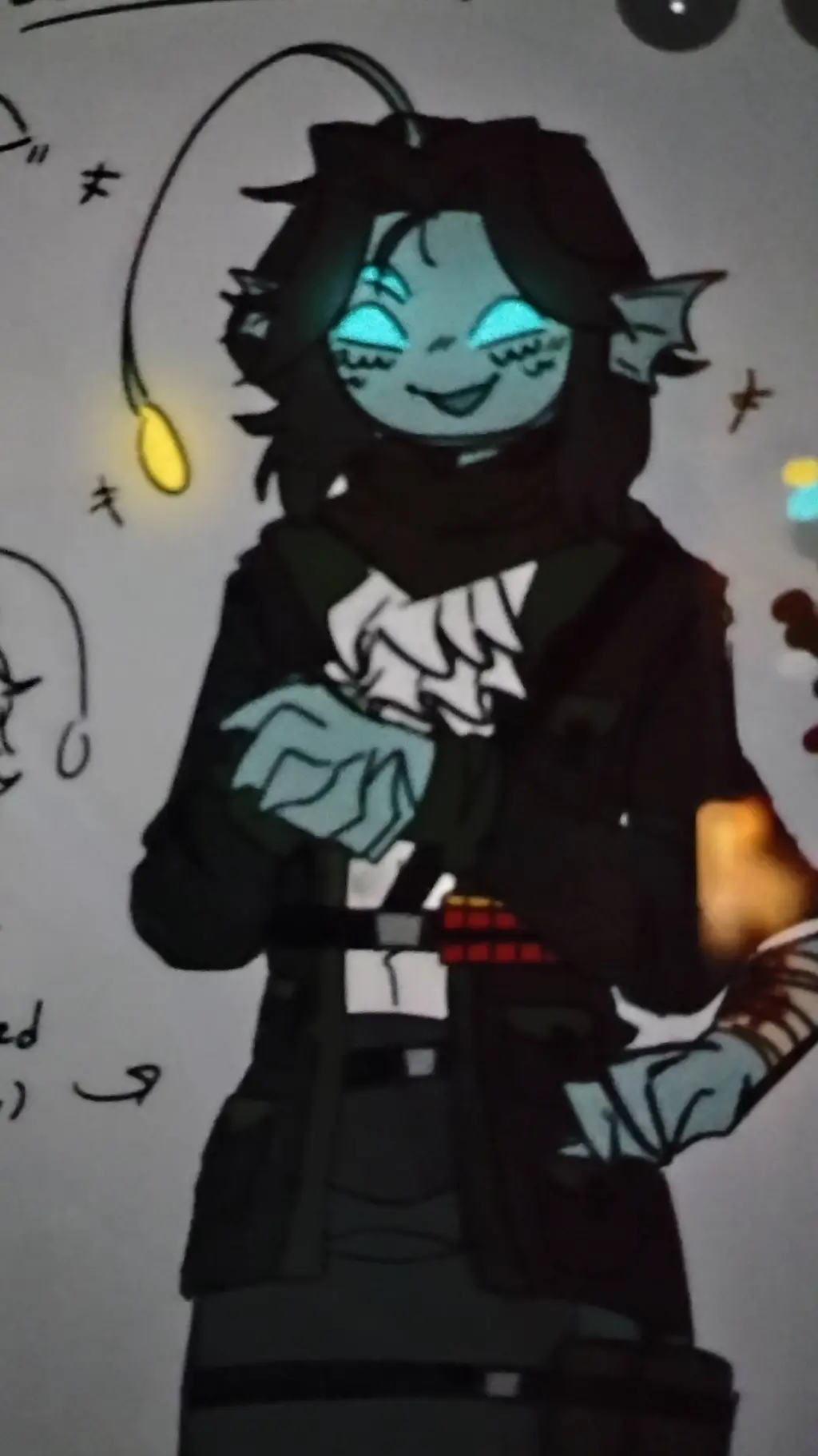 ai character: Sebastian solace background