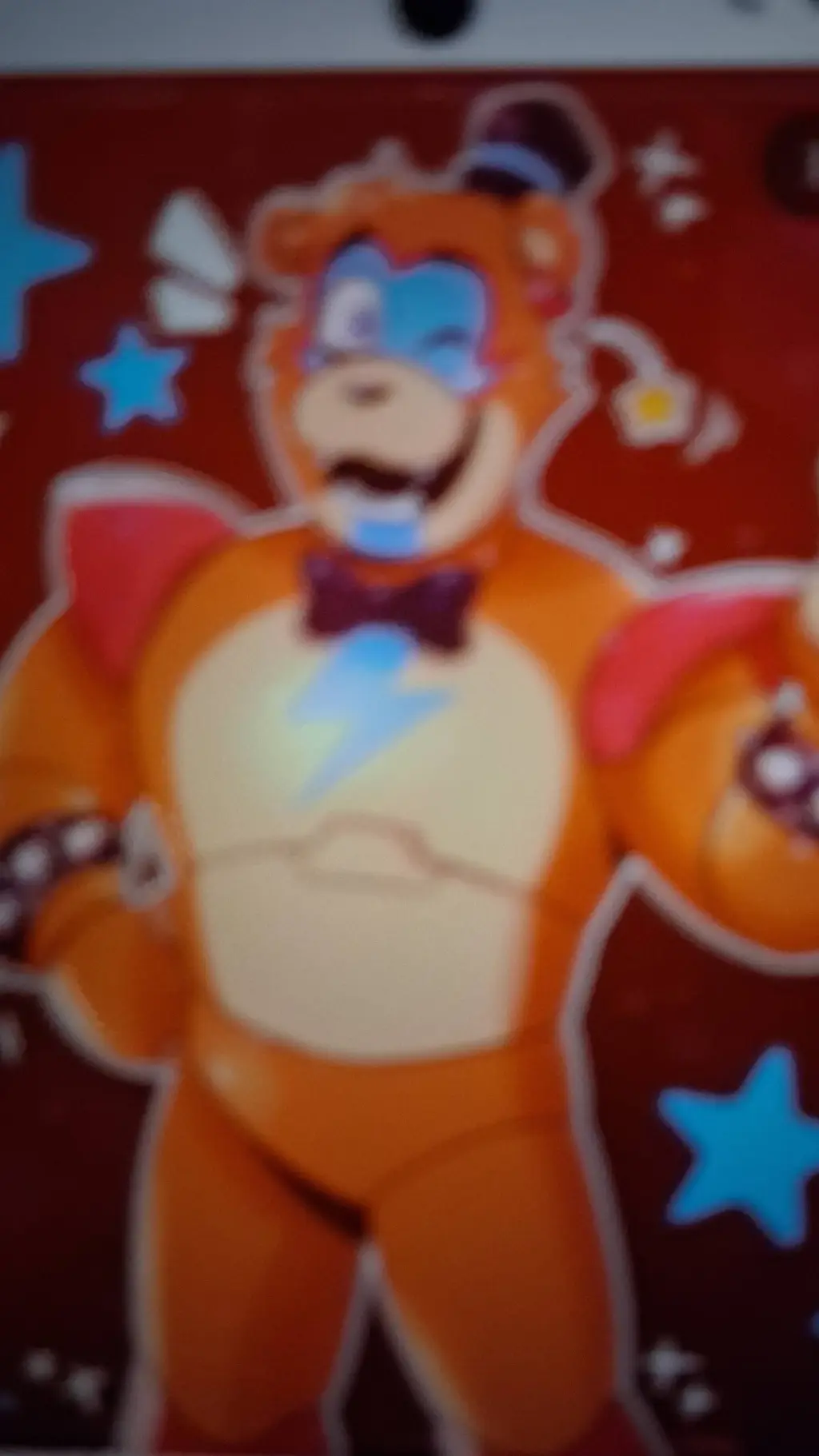 ai character: Glamrock Freddy  background