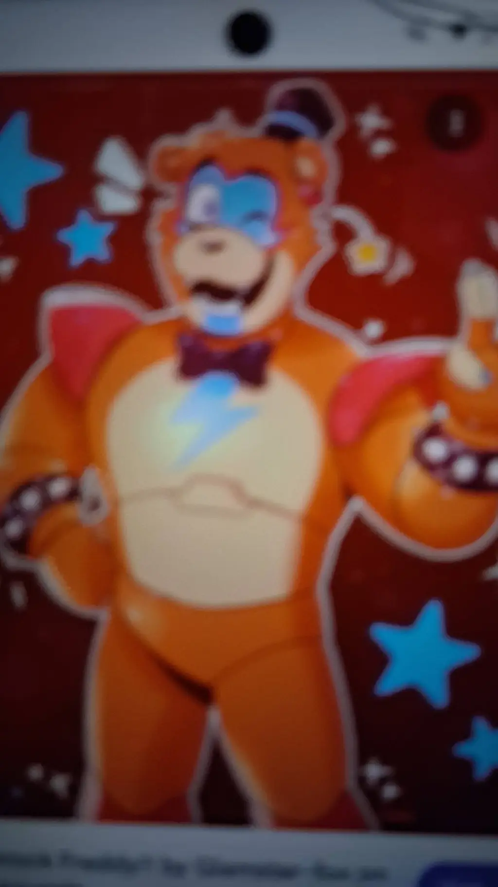ai character: Glamrock Freddy  background