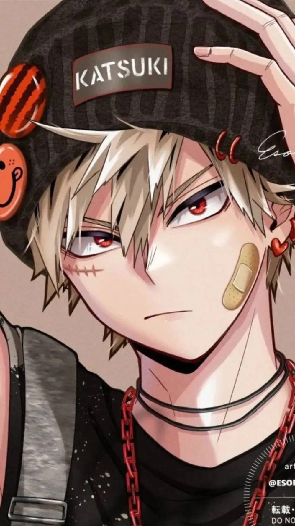 ai character: 💥 Katsuki Bakugo💥 background
