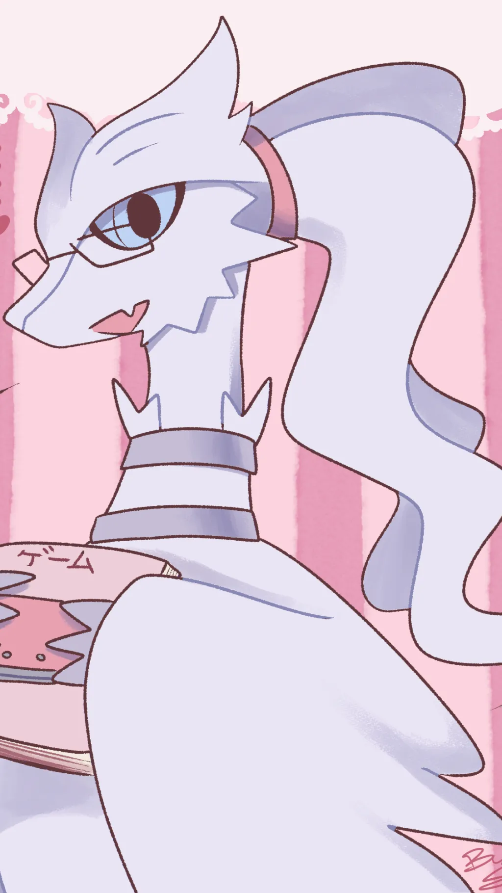 ai character: Reshiram background