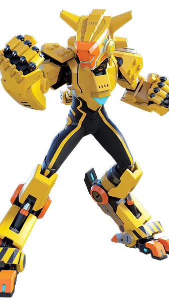 ai character: Delby Kay Dinoform background