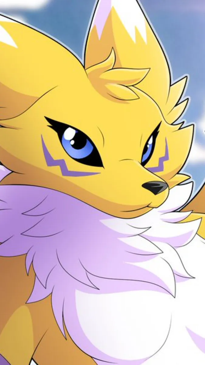 ai character: Renamon background