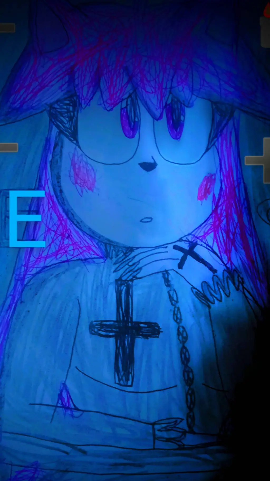 ai character:  freira Emily  background