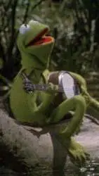 ai character: Kermit The Frog  background