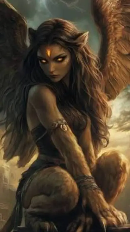 ai character: Sphinx  background