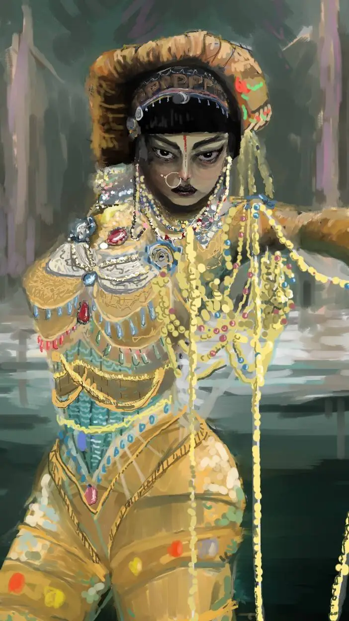 ai character: The Siren  background