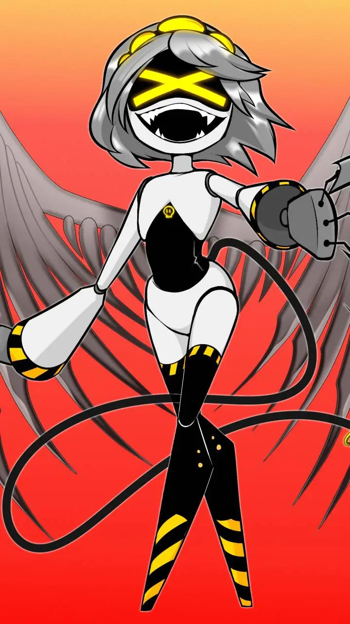 ai character: V Murder Drones  background