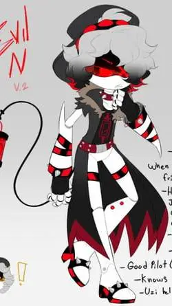 ai character: N malvado  background