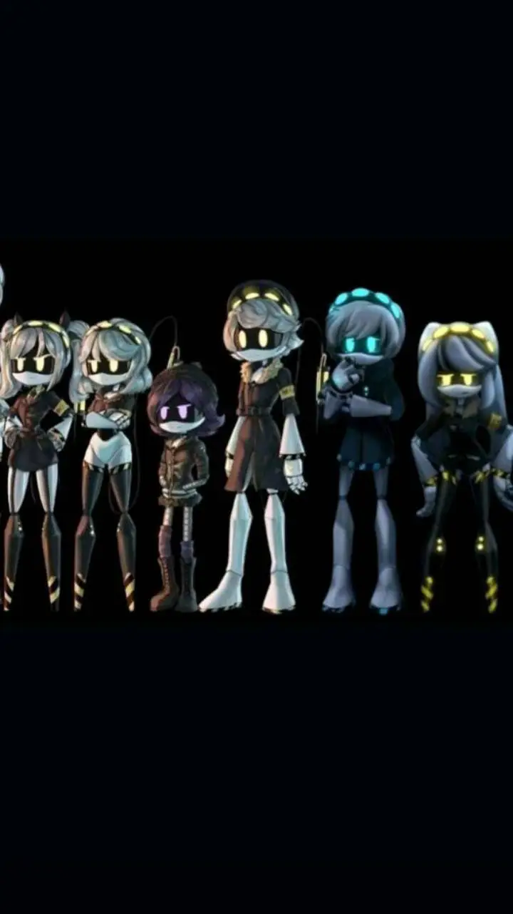 ai character: Murder Drones 16 background