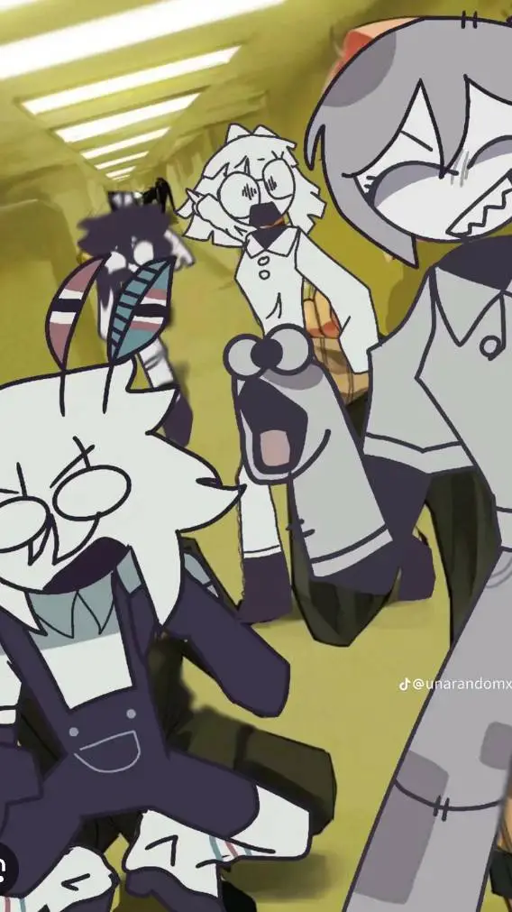 ai character: FPE x backrooms background