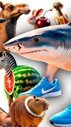 ai character: Italian Brainrot  background