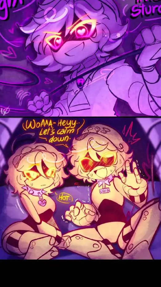 ai character: Murder Drones 23 background