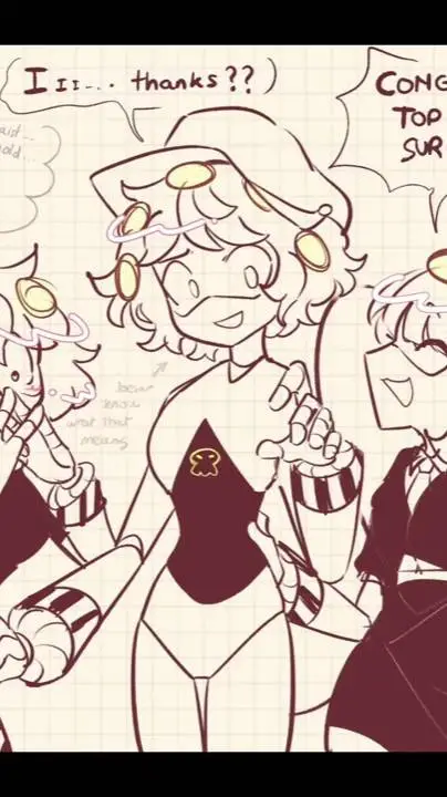 ai character: N sin su traje  background