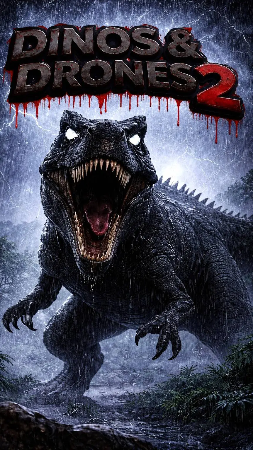 ai character: Dinos & Drones 2 background