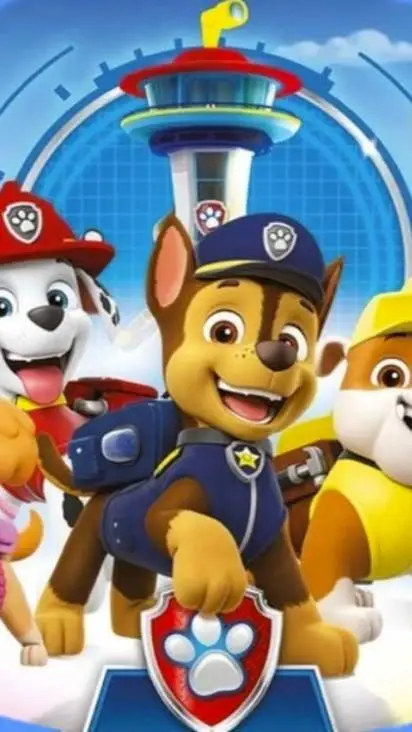 ai character: Paw Patrol🐾 background