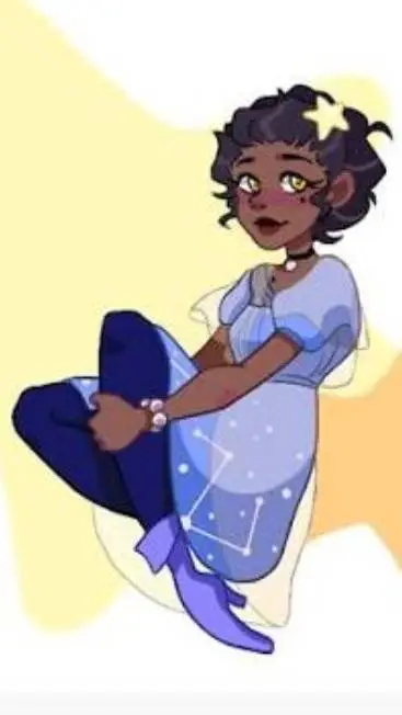 ai character: princess Nuru  background