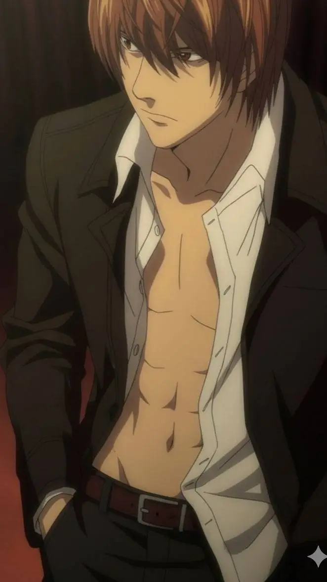 ai character: Light Yagami 🖤 background