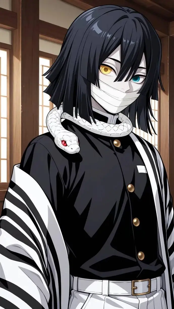 ai character: ☆ Obanai Iguro ☆ background