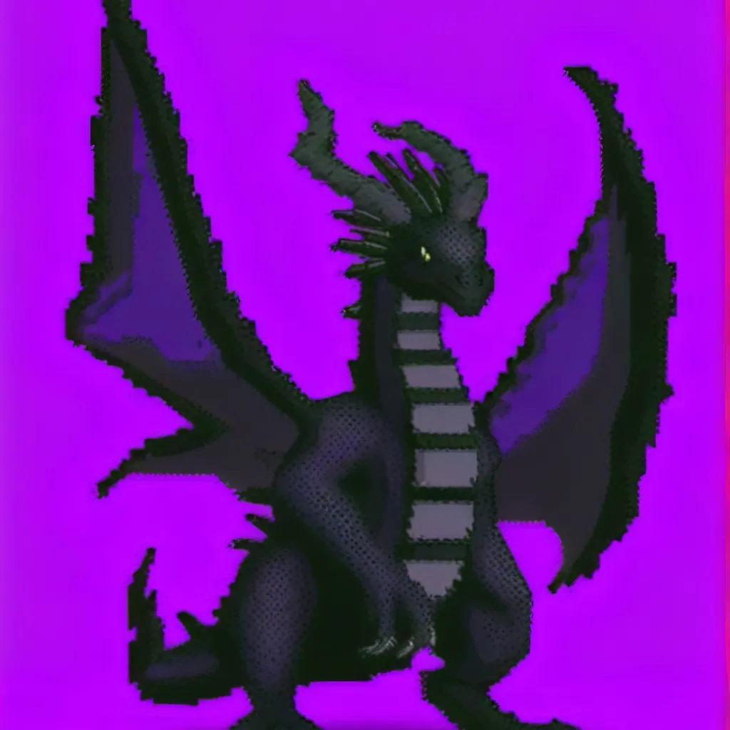 chat with ai character: glitched dragon 